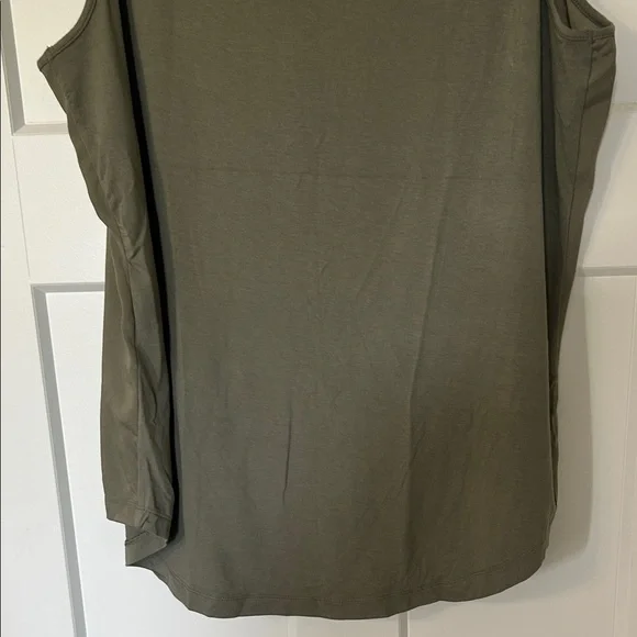 Chico's Olive Green Sleeveless Top - Picture 8 of 8